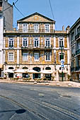 Lisbona - Casa do Ferreira das Tabuletas magnifico esempio di facciata rivestita di azulejos 